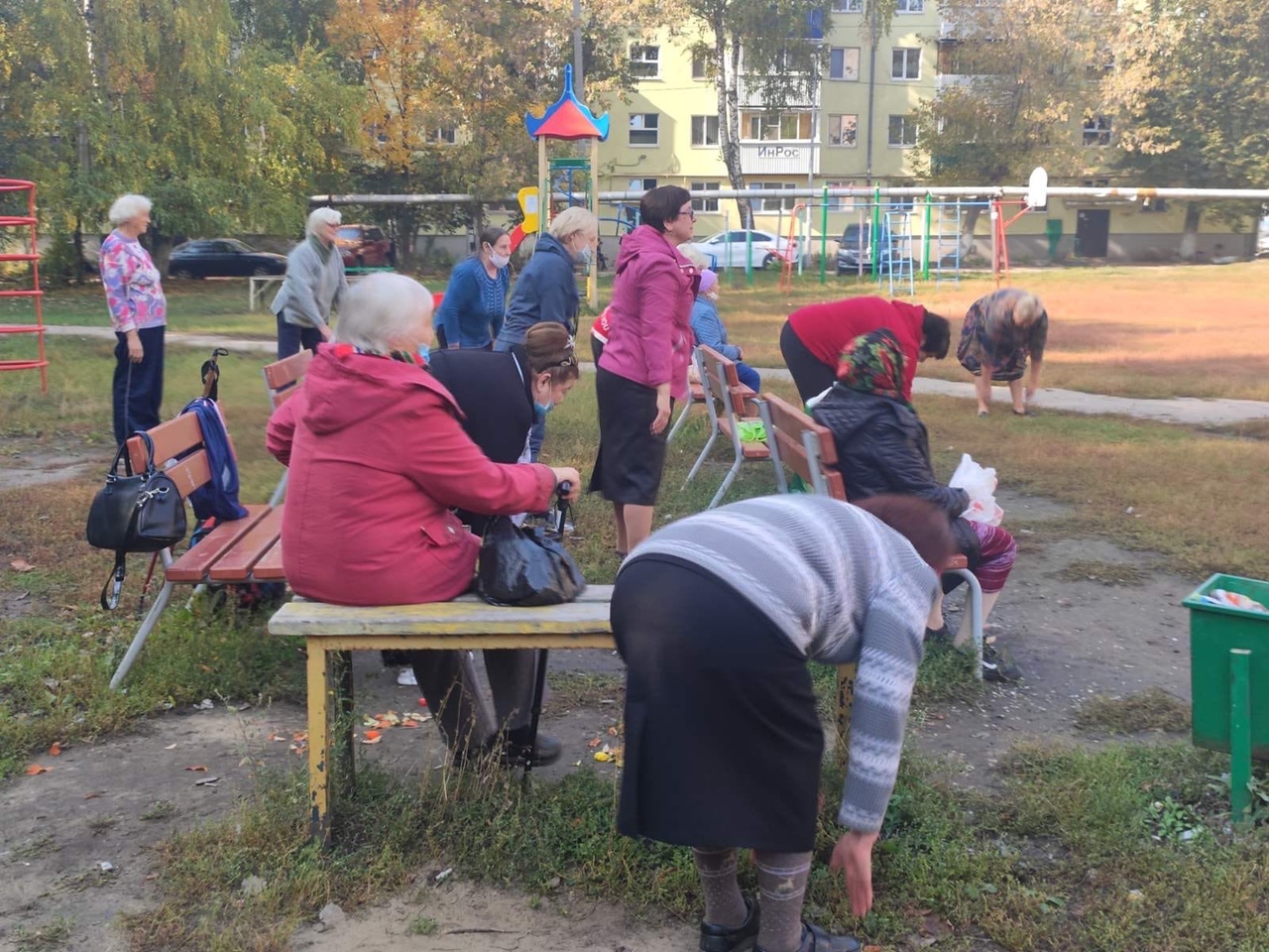 День пожилого человека в поселке Мехзавод