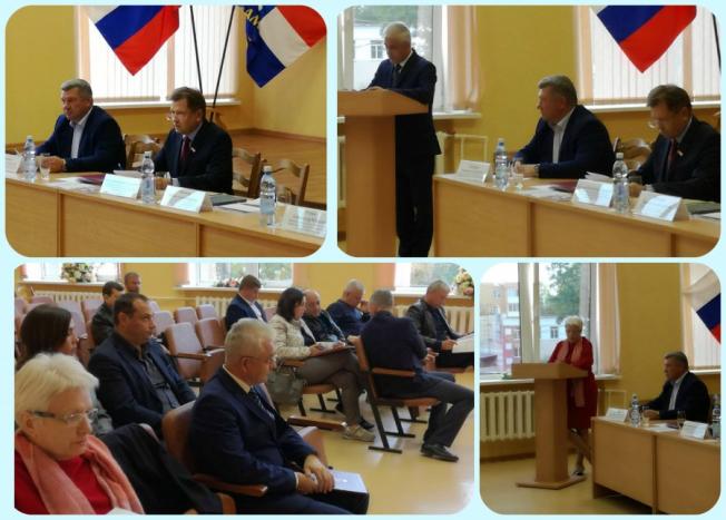Состоялось 39-е заседание Совета депутатов Красноглинского внутригородского района